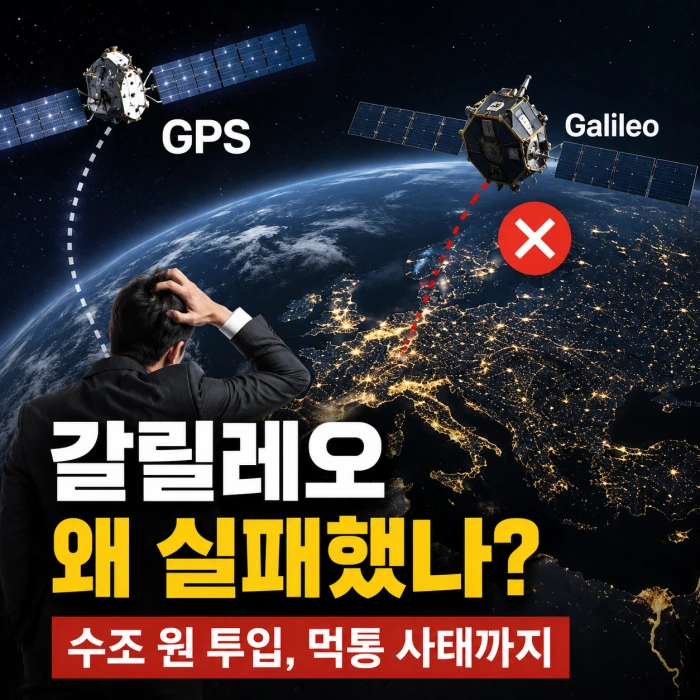 미국 GPS 안 쓰겠다던 유럽의 야심, 갈릴레오(Galileo) 프로젝트는 왜 실패 사례로 불릴까