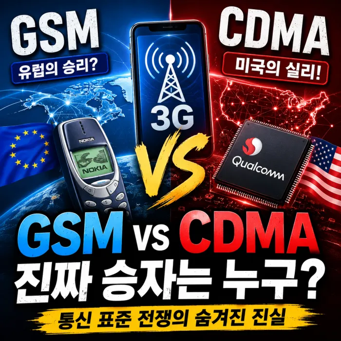 GSM vs CDMA 전쟁, 진짜 승자는 누구였나