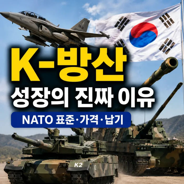 K-방산이 세계 시장에서 강한 진짜 이유