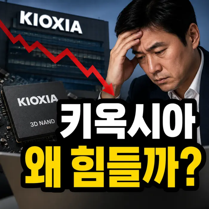 키옥시아 낸드플래시 사업 구조와 웨스턴디지털 합병 실패 분석