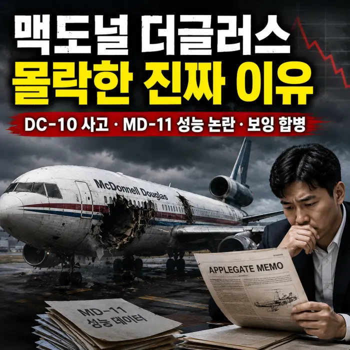 맥도널 더글러스는 왜 몰락했을까? DC-10 사고부터 보잉 문화 논란까지