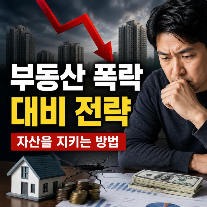 부동산 버블 붕괴 시 자산 배분 전략과 현금 달러 국채 투자 분석