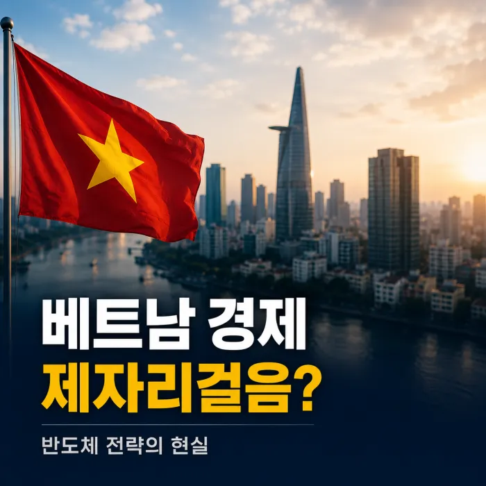 베트남 경제 성장률과 반도체 산업 육성 정책 분석 이미지