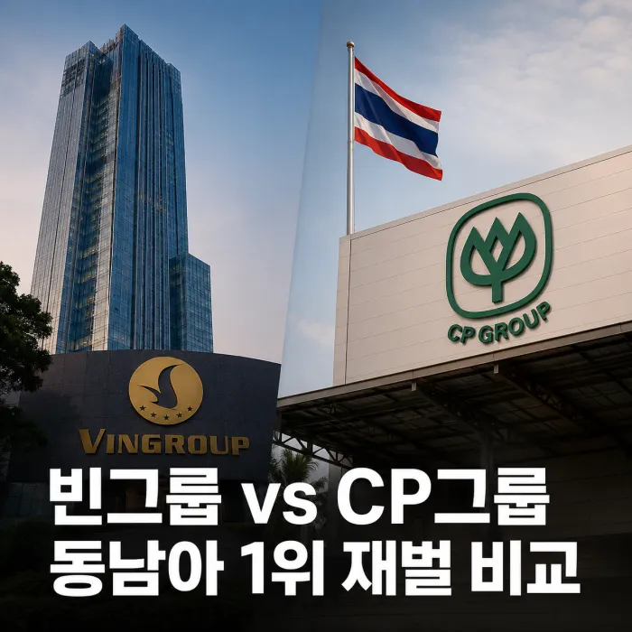 베트남 빈그룹과 태국 CP그룹 사업 구조 비교 분석