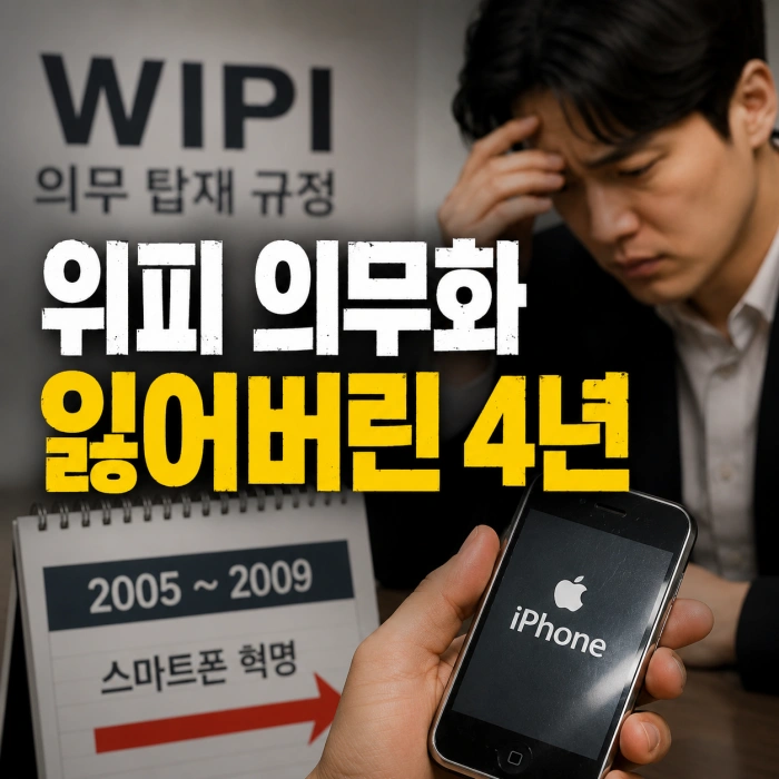 위피 의무화 정책이 한국 스마트폰 시장에 미친 영향 분석