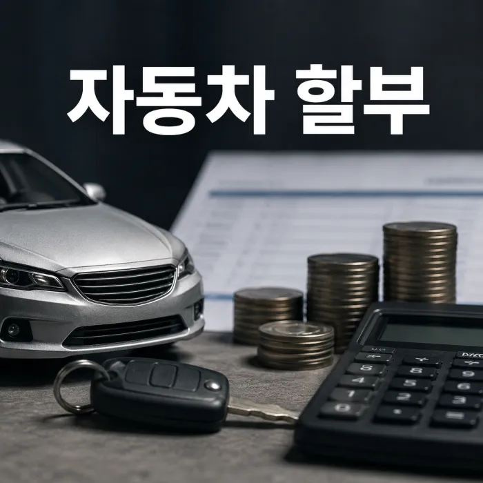자동차 할부 36개월 60개월 이자 비교표와 월 납입금 분석