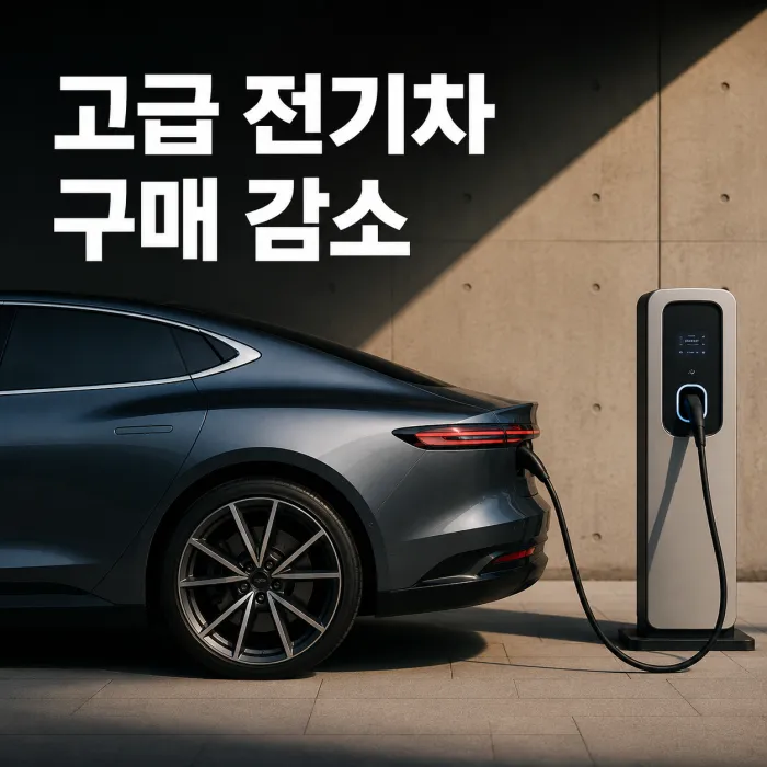 고급 전기차와 내연기관 차량의 충전 시간 및 감가상각 비용 비교