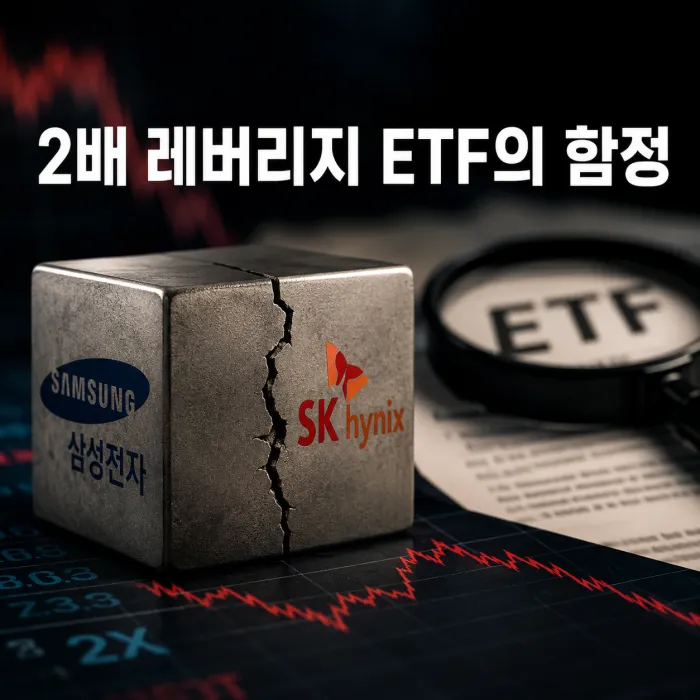 삼성전자와 SK하이닉스 단일종목 2배 레버리지 ETF의 변동성 잠식과 리밸런싱 구조