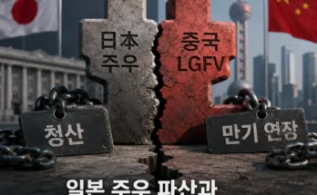 일본 주우 사태와 중국 LGFV 지방정부 부채 처리 방식 비교