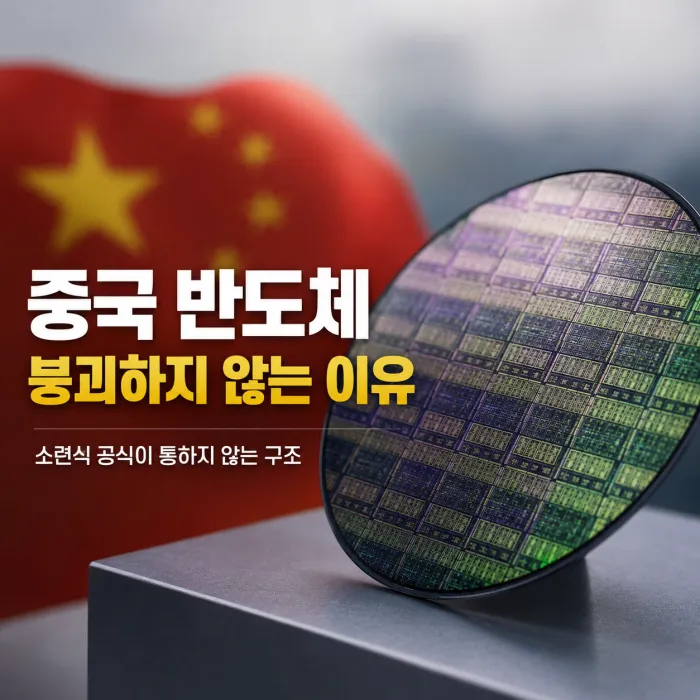 중국 반도체 산업과 미국 기술 제재의 구조적 차이 분석