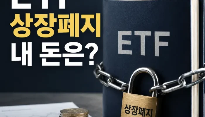 ETF 상장폐지 후 투자금 청산 과정과 주식 상장폐지 차이