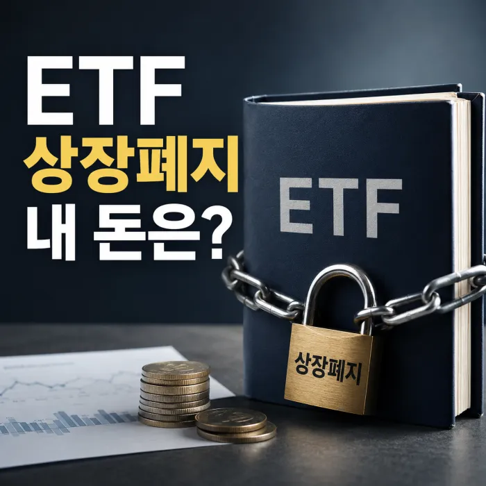 ETF 상장폐지 후 투자금 청산 과정과 주식 상장폐지 차이