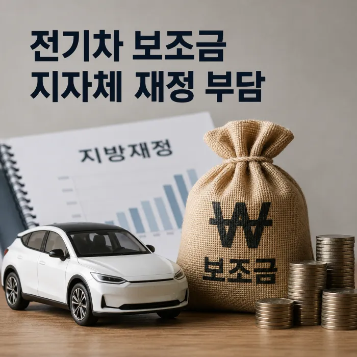전기차 보조금 지급과 자동차세 감소에 따른 지방자치단체 재정 구조 비교
