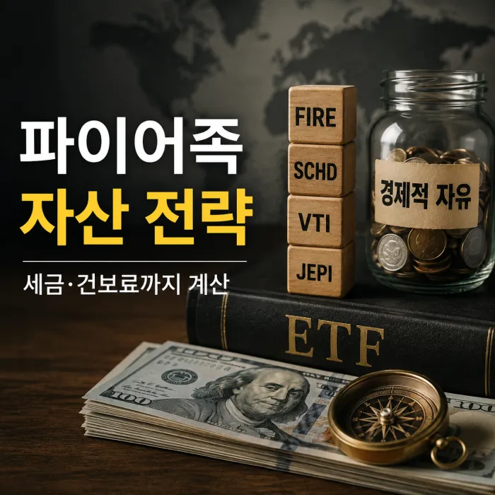 30대 파이어족이 미국 ETF와 배당주 투자로 월 300만 원과 월 500만 원을 받기 위해 필요한 은퇴 자산 비교