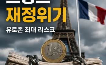 프랑스 국가부채와 재정적자 증가에 따른 유로존 재정 위기 분석