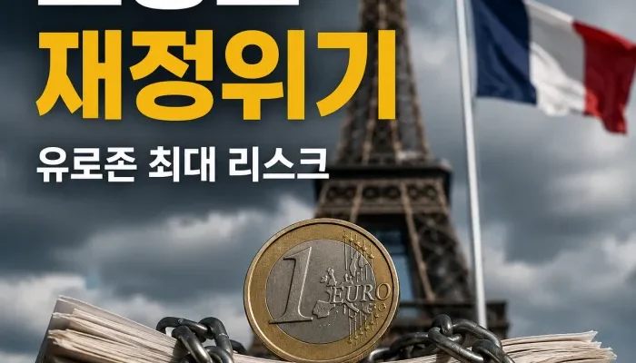 프랑스 국가부채와 재정적자 증가에 따른 유로존 재정 위기 분석