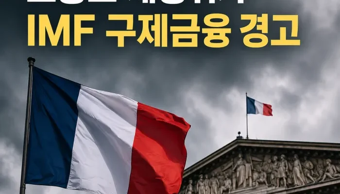 프랑스 IMF 구제금융 경고와 국가부채 재정위기 분석