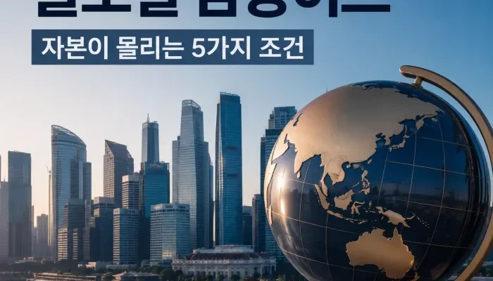 글로벌 금융허브의 자본 이동과 세금 규제 시장 유동성 경쟁력 구조