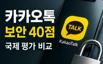 카카오톡과 글로벌 메신저의 보안 및 프라이버시 평가 비교