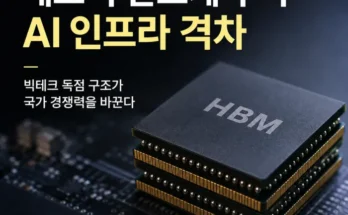 고대역폭메모리 공급 부족으로 국가별 AI 데이터센터 구축 격차가 커지는 구조