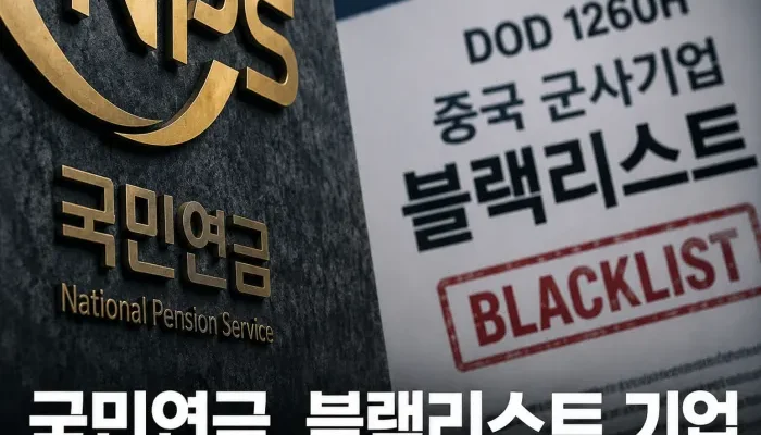 국민연금의 중지이노라이트 코너스톤 투자와 미국 중국군사기업 규제 위험 분석