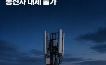 스타링크 위성 인터넷과 5G 지상 기지국의 통신 거리와 데이터 용량 차이