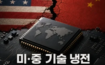 미국과 중국의 AI 반도체 기술 냉전 및 공급망 패권 경쟁 비교