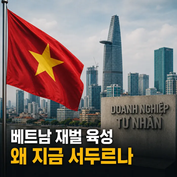 외국 기업 중심 제조업에서 민간 대기업 중심 산업 구조로 전환하는 베트남 경제