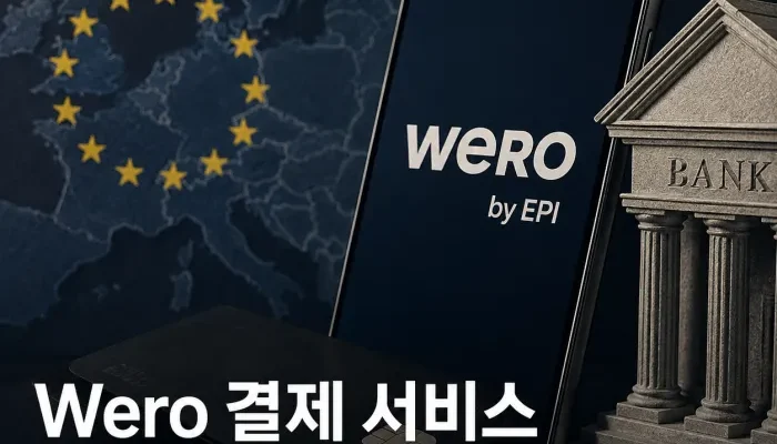 Wero 결제와 기존 비자 마스터카드 결제 구조 차이