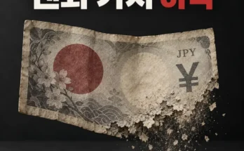 달러와 엔화, 스위스 프랑, 금의 가치 보존 구조를 비교한 금융시장 이미지